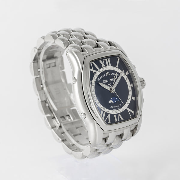 Maurice Lacroix Masterpiece Phase De Lune Black Dial Ref: MP6439