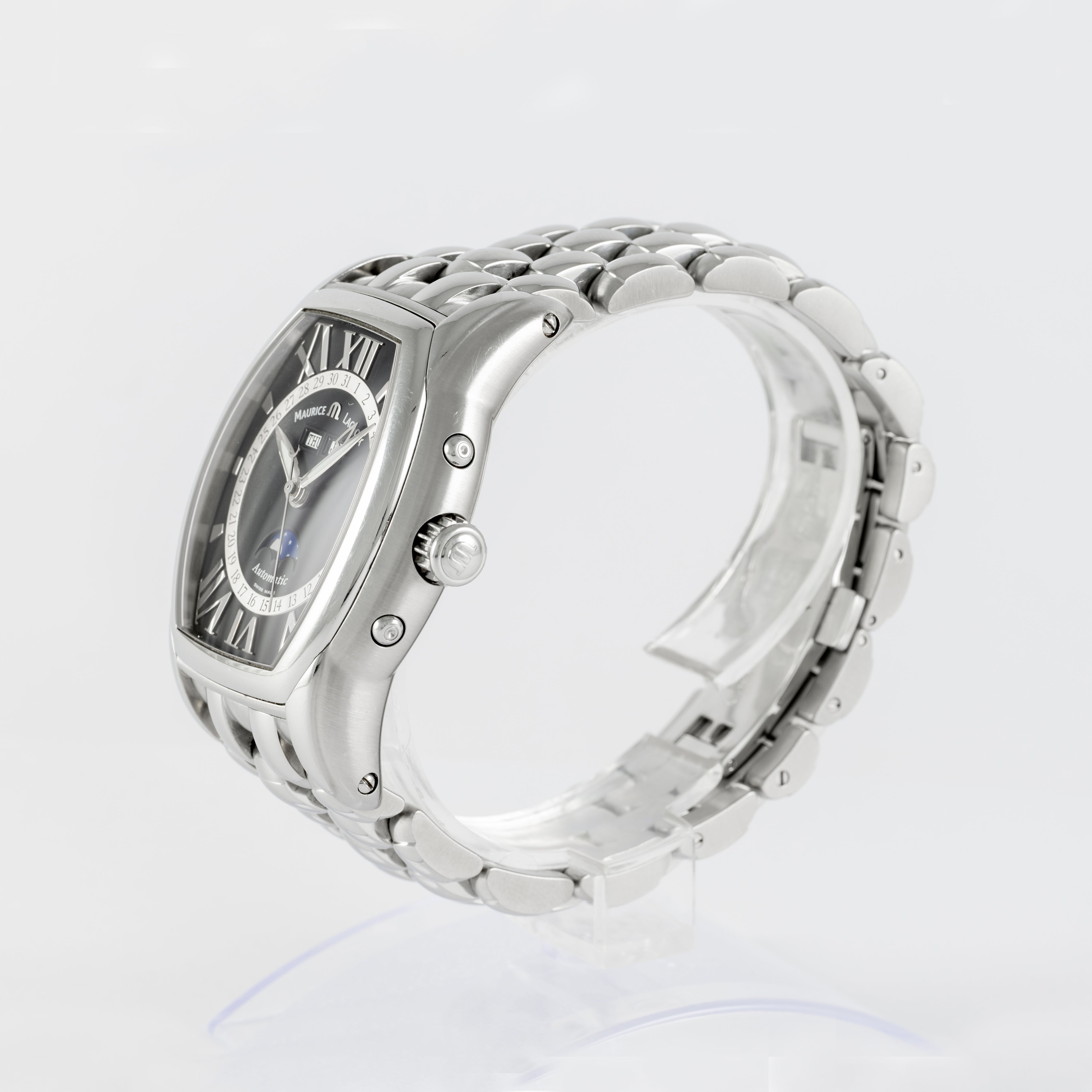 Maurice Lacroix Masterpiece Phase De Lune Black Dial Ref: MP6439