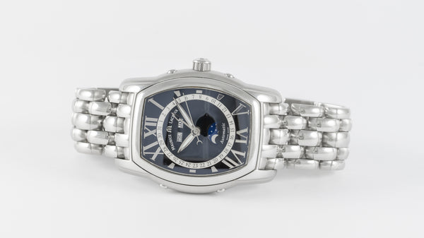 Maurice Lacroix Masterpiece Phase De Lune Black Dial Ref: MP6439