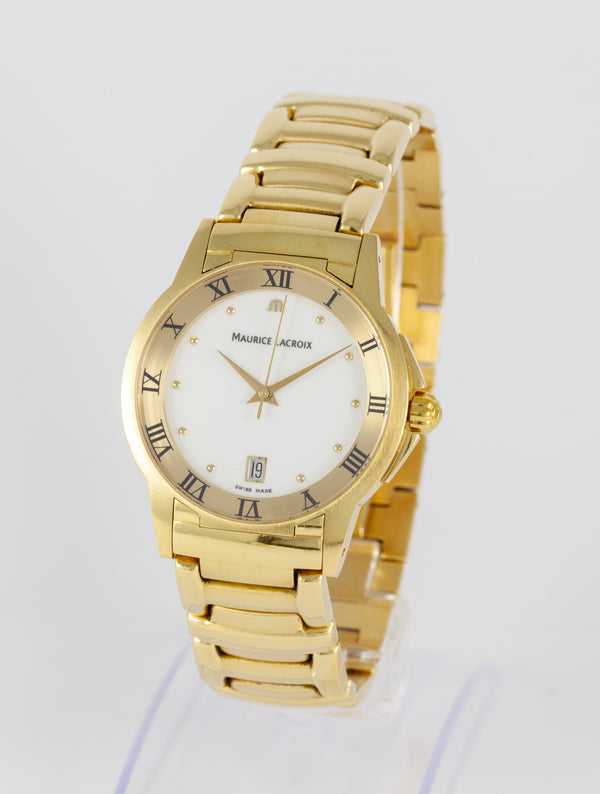 Maurice Lacroix Miros Yellow Gold 18k Ref: 69842-7101