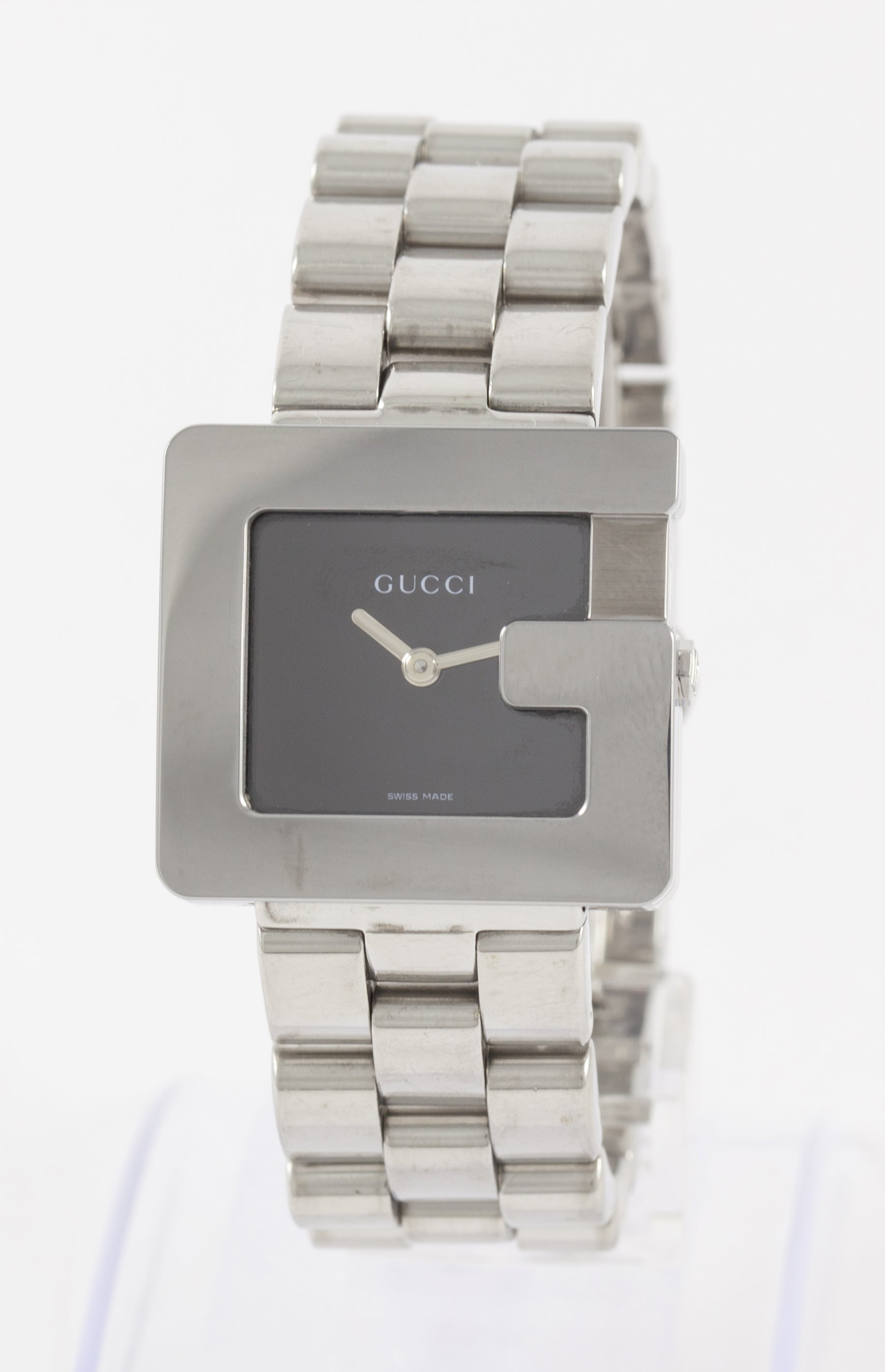 Gucci G Logo Square Face Steel Ref: 3600J