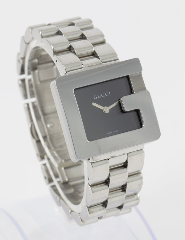 Gucci G Logo Square Face Steel Ref: 3600J