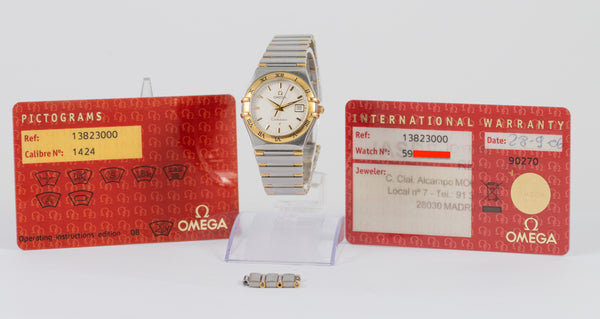 Omega Constellation Steel and Yellow Gold Ref: 1382.30.00