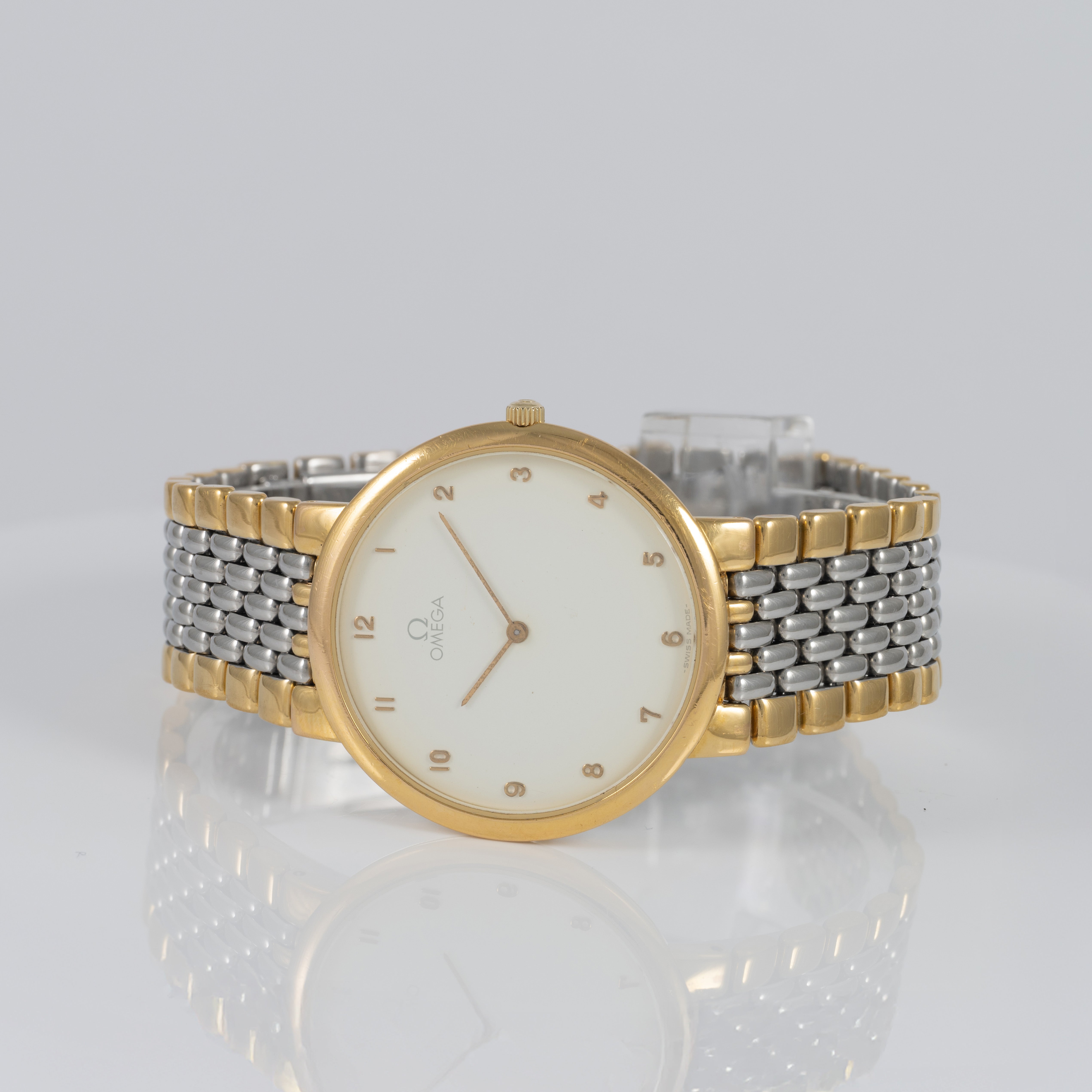 Omega De Ville Quartz Two Tone Ref: 395.0875.2