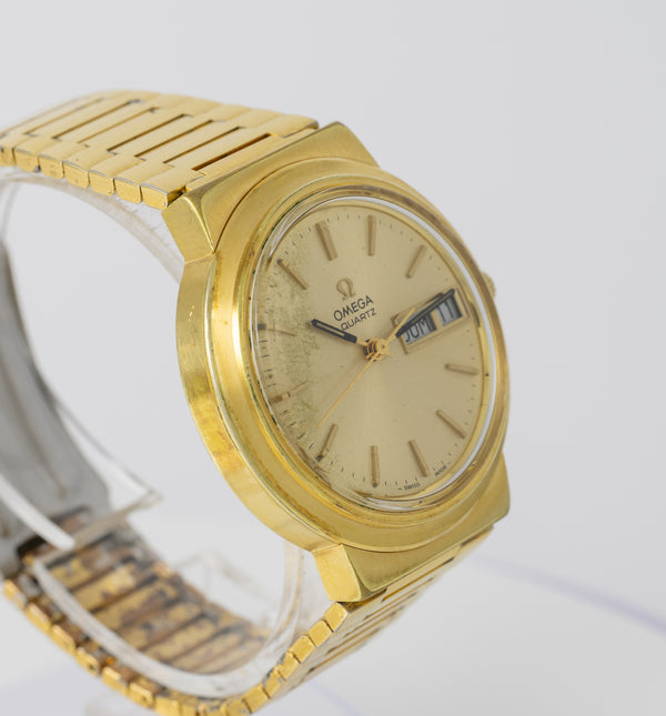 Omega Day Date Quartz Plaque or G 20 Microns Ref: 196.0058 396.0843
