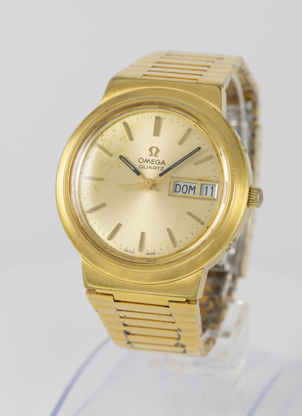 Omega Day Date Quartz Plaque or G 20 Microns Ref: 196.0058 396.0843