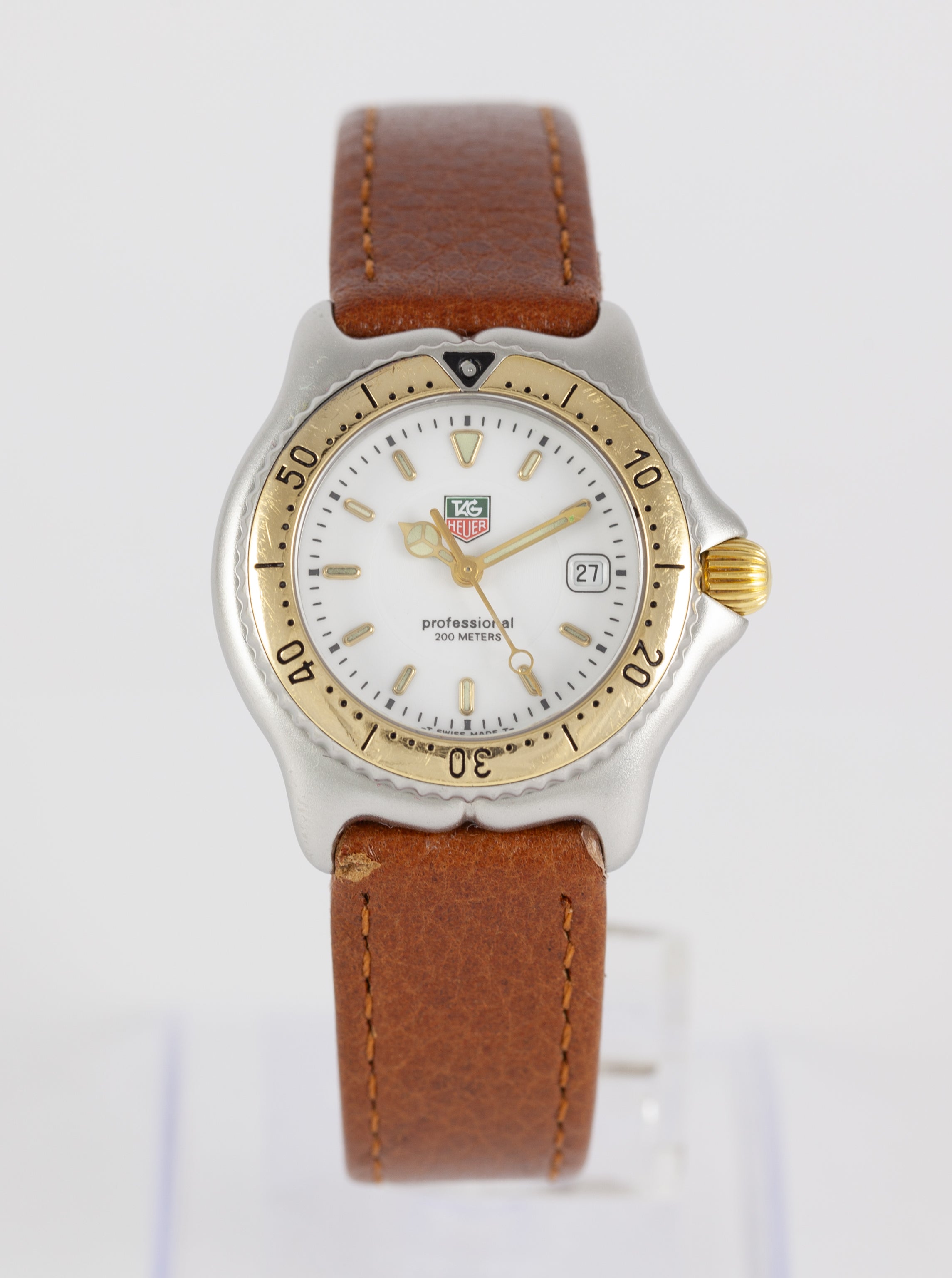 Tag Heuer S/EL Professional Quartz Steel and Yellow Gold Ref: WI1350