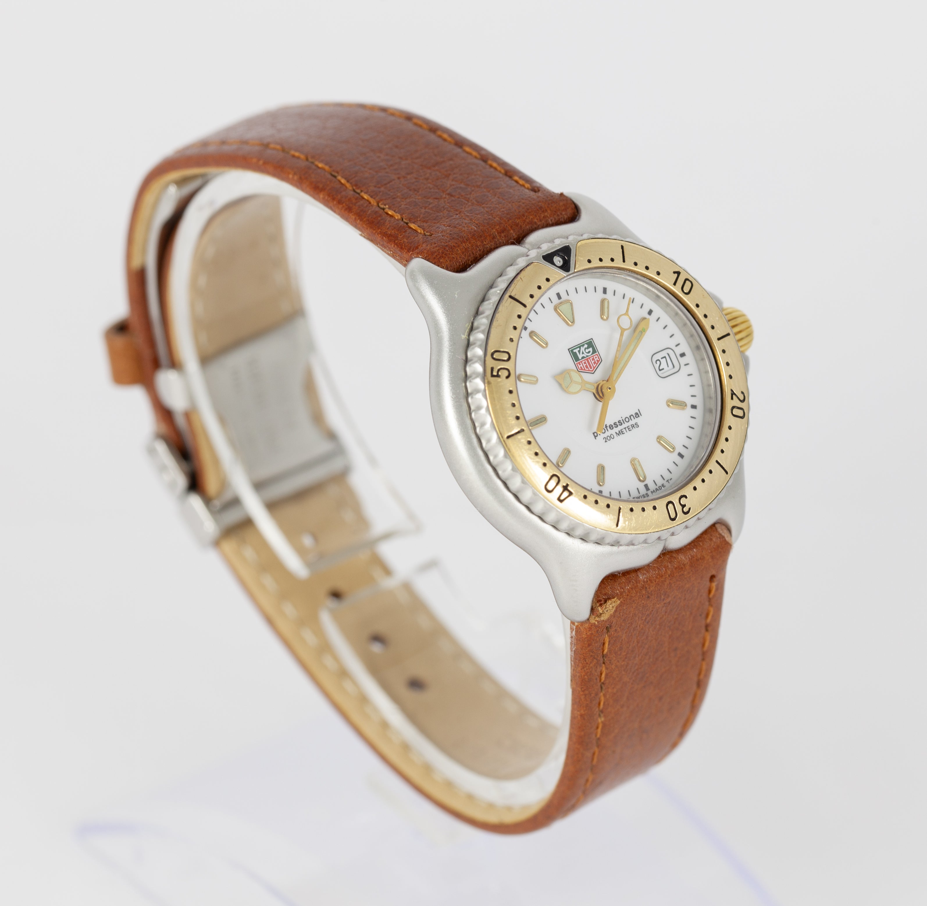 Tag Heuer S/EL Professional Quartz Steel and Yellow Gold Ref: WI1350