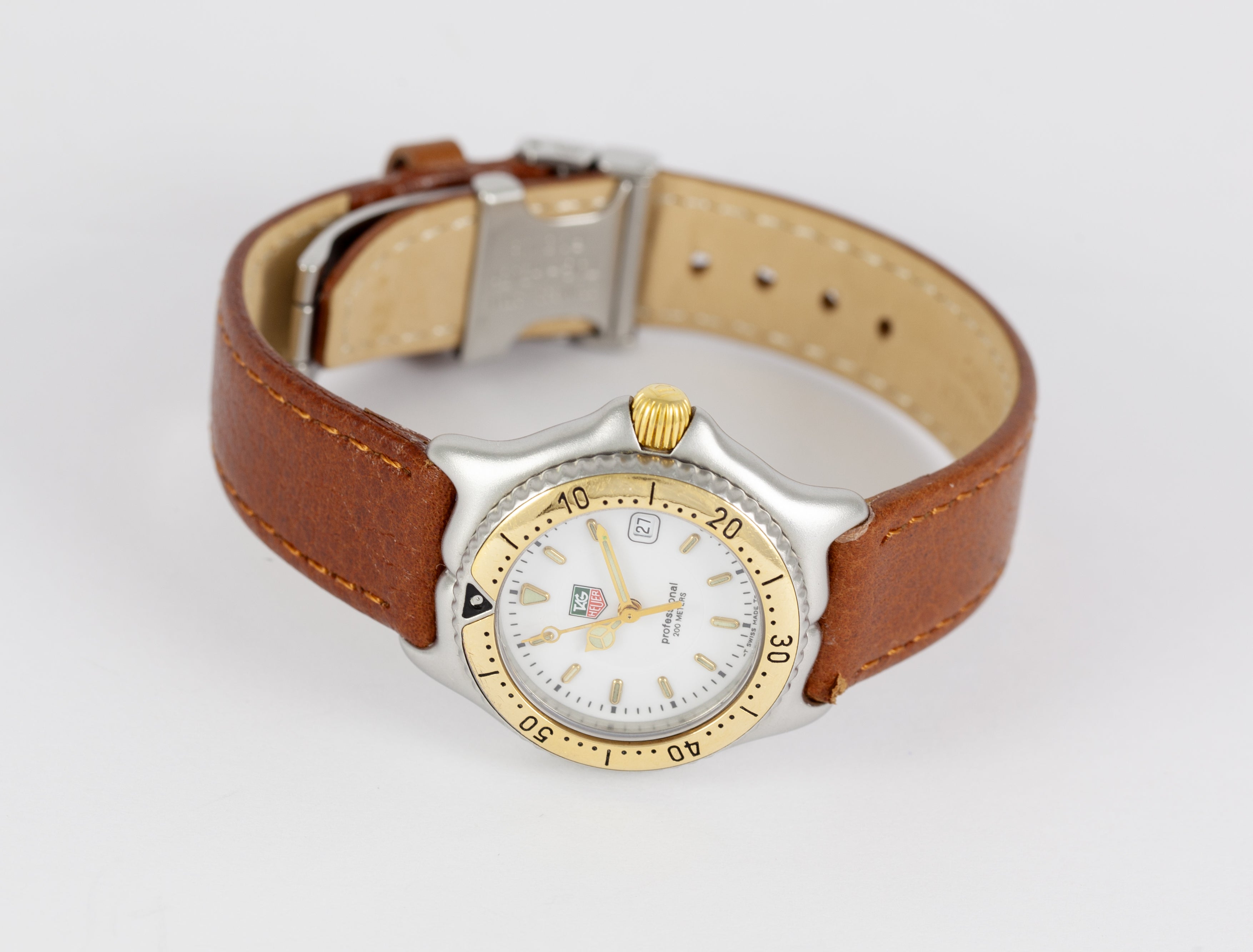 Tag Heuer S/EL Professional Quartz Steel and Yellow Gold Ref: WI1350