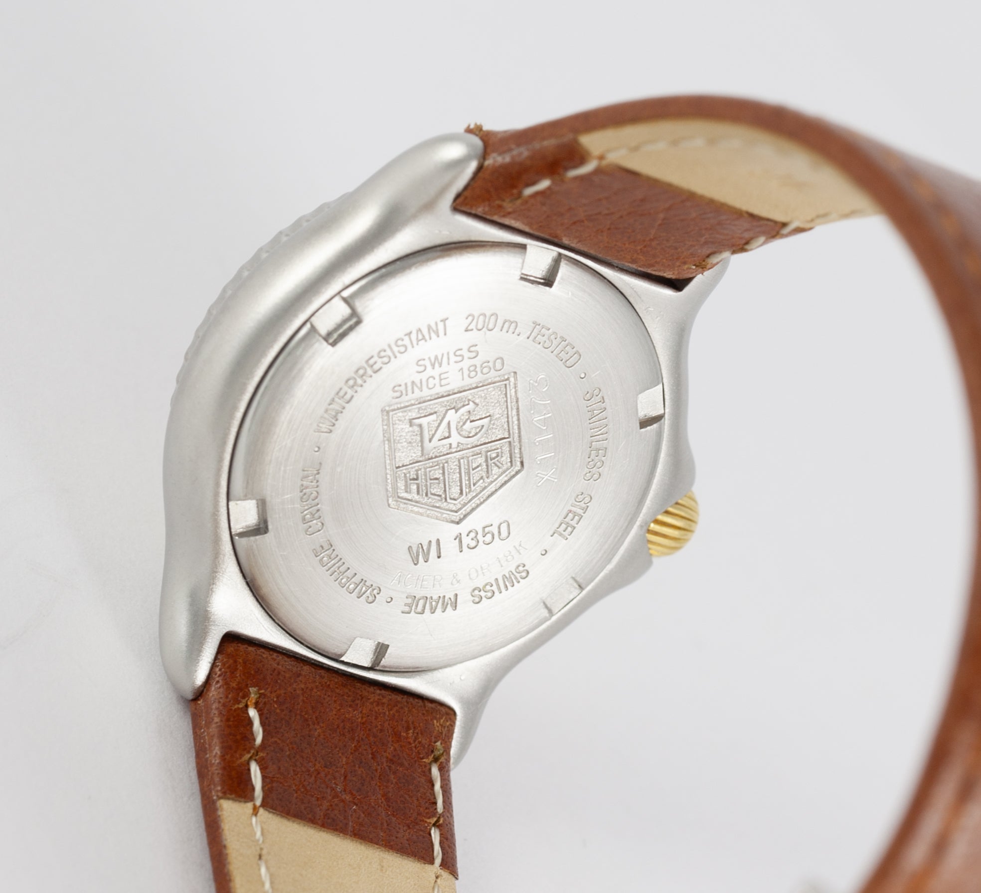 Tag Heuer S/EL Professional Quartz Steel and Yellow Gold Ref: WI1350