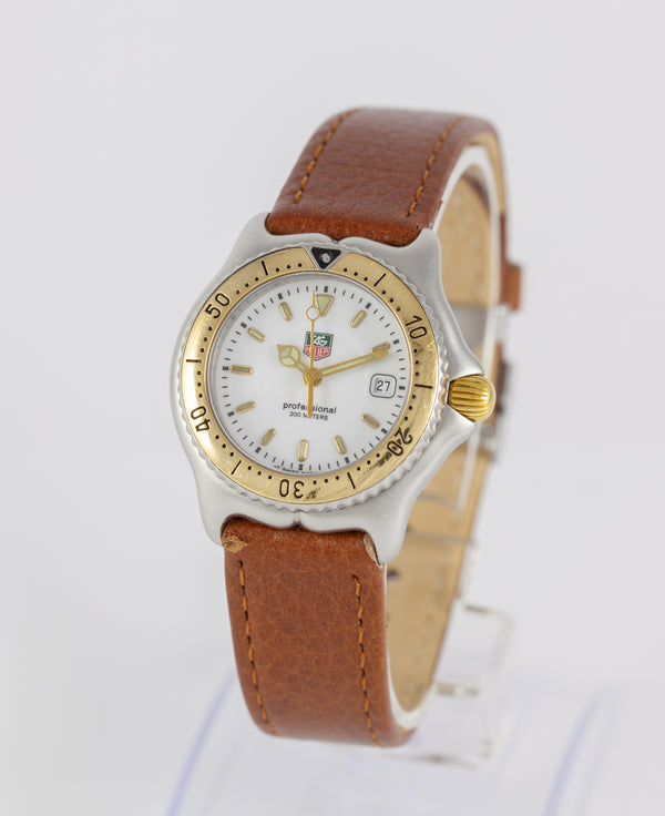 Tag Heuer S/EL Professional Quartz Steel and Yellow Gold Ref: WI1350