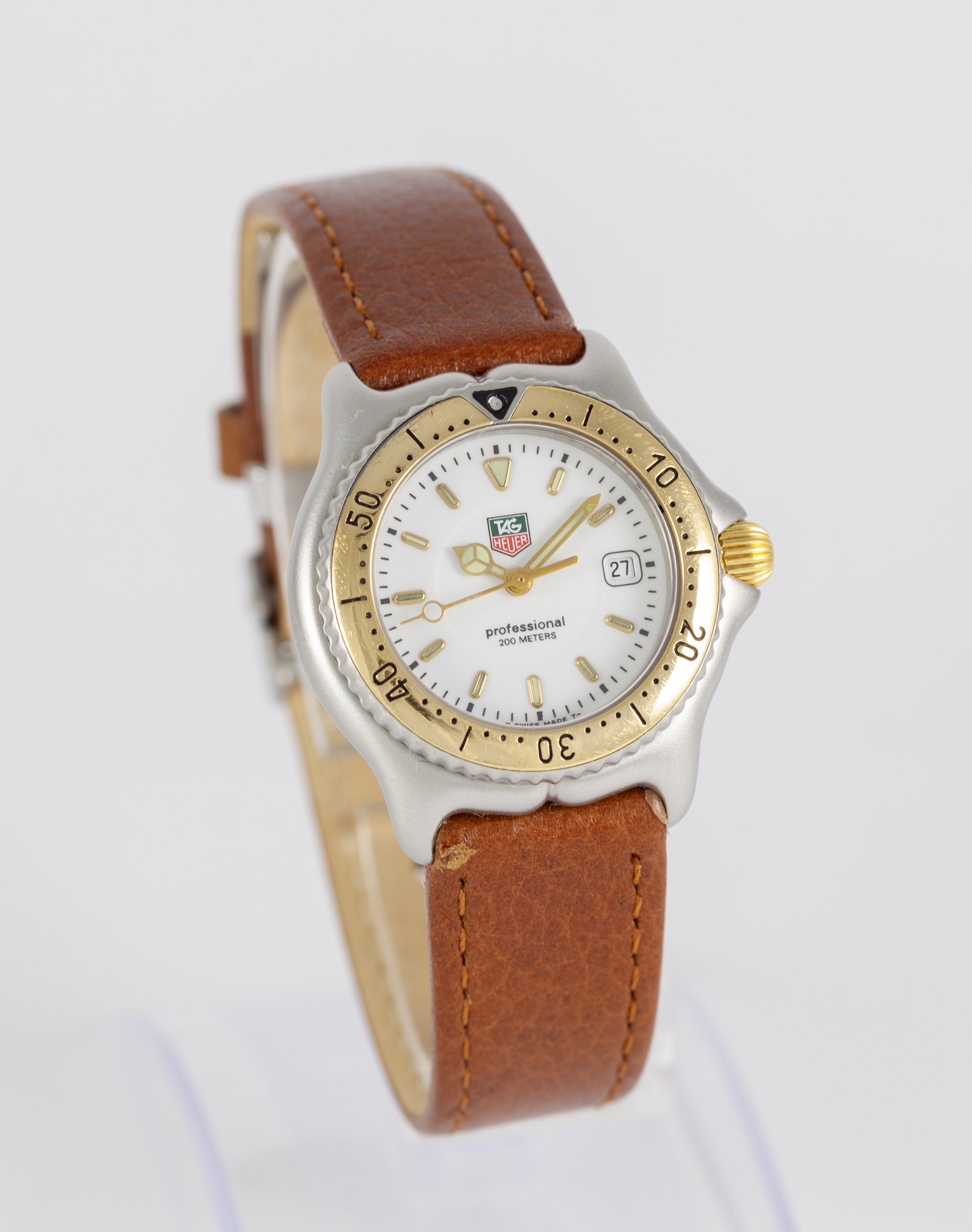 Tag Heuer S/EL Professional Quartz Steel and Yellow Gold Ref: WI1350