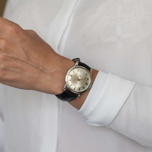 Longines Conquest Heritage Automatic Steel Ref: L1.611.4 L1.611.4.75.2