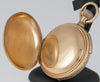 Unknown Pocket Watch Chimes Hour Quarter Minute Golden Metal and Enamel