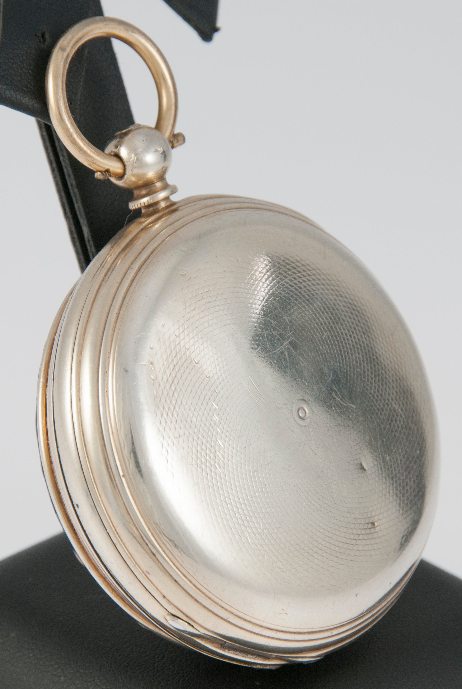 J. Carswell Pocket Watch Silver Case Enamel Year 1871