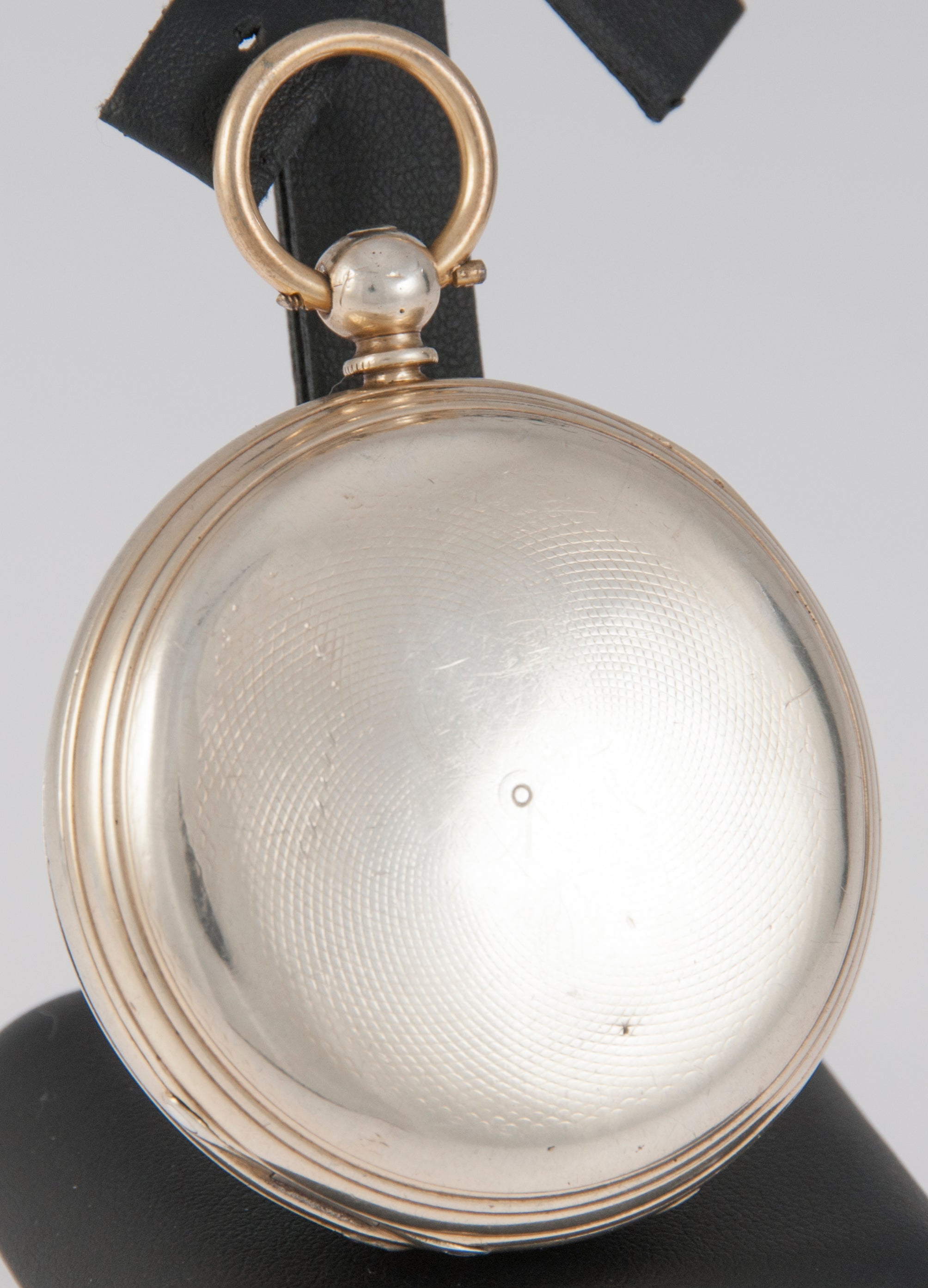 J. Carswell Pocket Watch Silver Case Enamel Year 1871