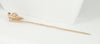 Alfiler de corbata en oro amarillo 18k y brillantes - Mayka Jewels