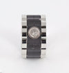 Anillo Chopard de acero y brillante - Mayka Jewels