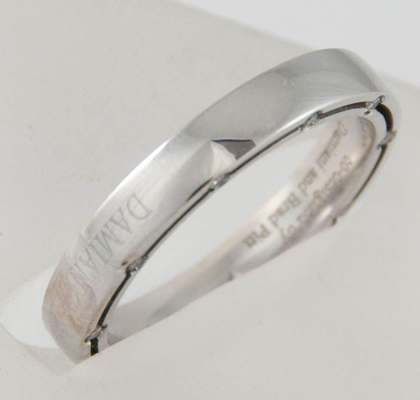 Anillo Damiani en oro blanco 18k con brillantes - Mayka Jewels