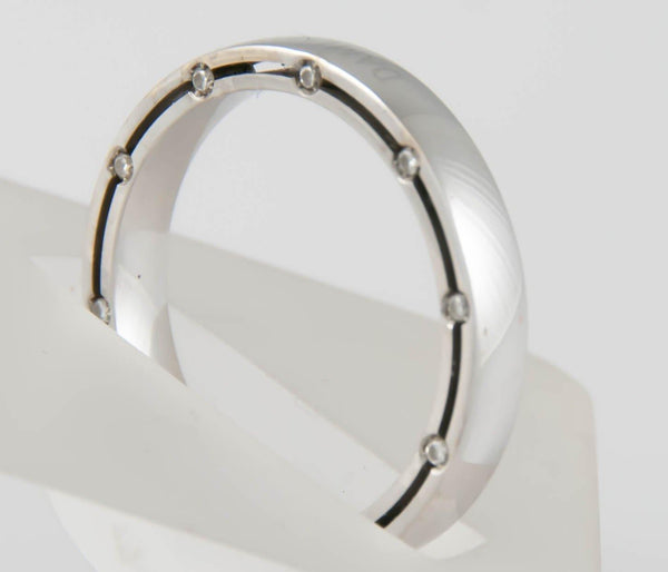 Anillo Damiani en oro blanco 18k con brillantes - Mayka Jewels