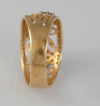 Anillo en oro 18k con zafiros rubíes y esmeraldas - Mayka Jewels