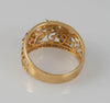 Anillo en oro 18k con zafiros rubíes y esmeraldas - Mayka Jewels