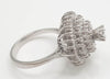 Anillo en oro blanco 18k con brillantes 1.15 quilates - Mayka Jewels