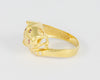 Anillo pantera en oro amarillo 18k - Mayka Jewels