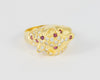 Anillo pantera en oro amarillo 18k - Mayka Jewels