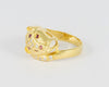 Anillo pantera en oro amarillo 18k - Mayka Jewels