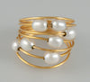 Anillo Tous en oro 18k con perlas - Mayka Jewels
