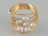 Anillo Tous en oro 18k con perlas - Mayka Jewels