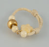 Anillo Tous en oro 18k y hueso abrillantado - Mayka Jewels