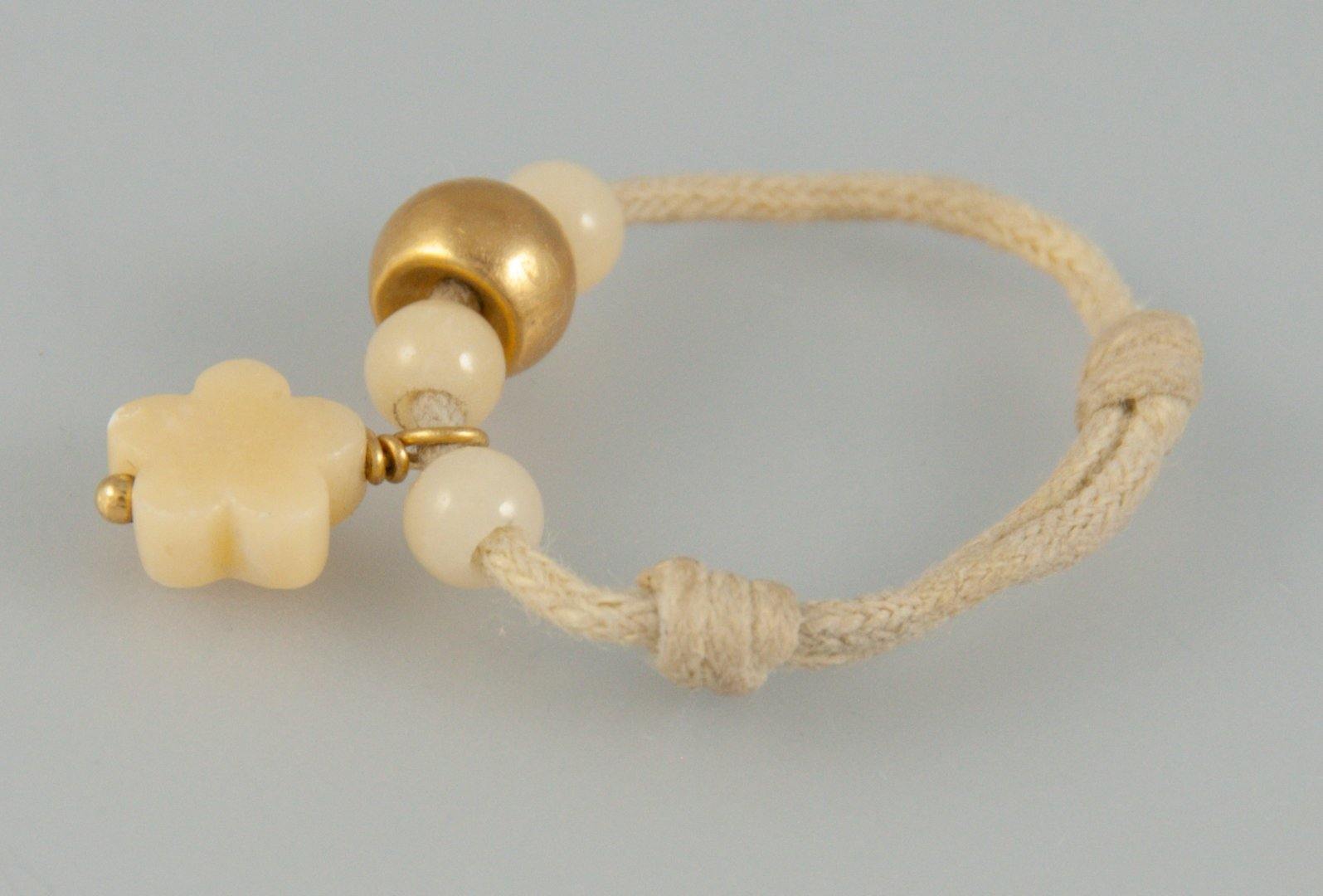 Anillo Tous en oro 18k y hueso abrillantado - Mayka Jewels