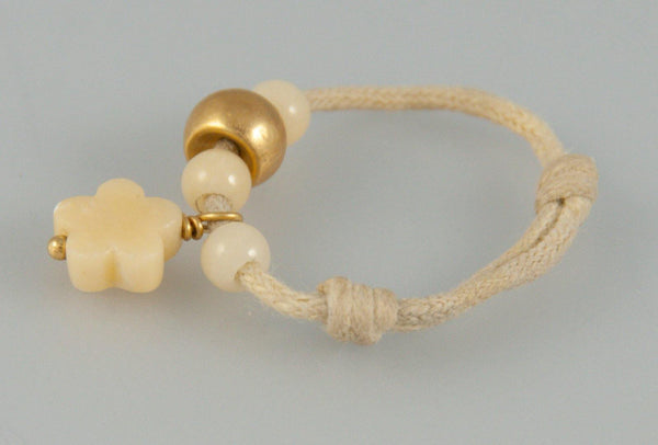 Anillo Tous en oro 18k y hueso abrillantado - Mayka Jewels