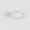 Anillo Tous en oro blanco 18k con brillante 0.18ct - Mayka Jewels