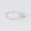 Anillo Tous en oro blanco 18k con brillante 0.18ct - Mayka Jewels