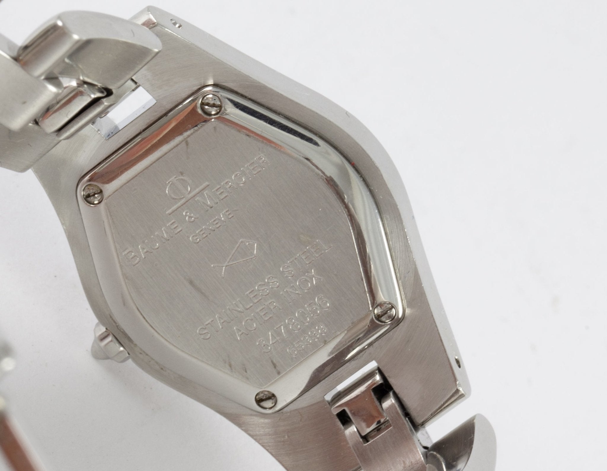 Baume & Mercier Linea Diamonds Steel Ref: 65338 - Mayka Jewels
