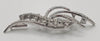 Broche años 40 en oro blanco 18k con diamantes 1.43 quilates - Mayka Jewels