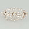 Broche antiguo en oro 18k con diamantes - Mayka Jewels