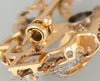 Broche antiguo en oro 18k con diamantes - Mayka Jewels