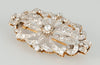 Broche antiguo en oro 18k con diamantes - Mayka Jewels