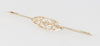 Broche antiguo en oro amarillo 18k y brillantes - Mayka Jewels