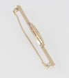 Broche antiguo en oro amarillo 18k y brillantes - Mayka Jewels