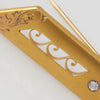 Broche antiguo en oro14k con brillante - Mayka Jewels