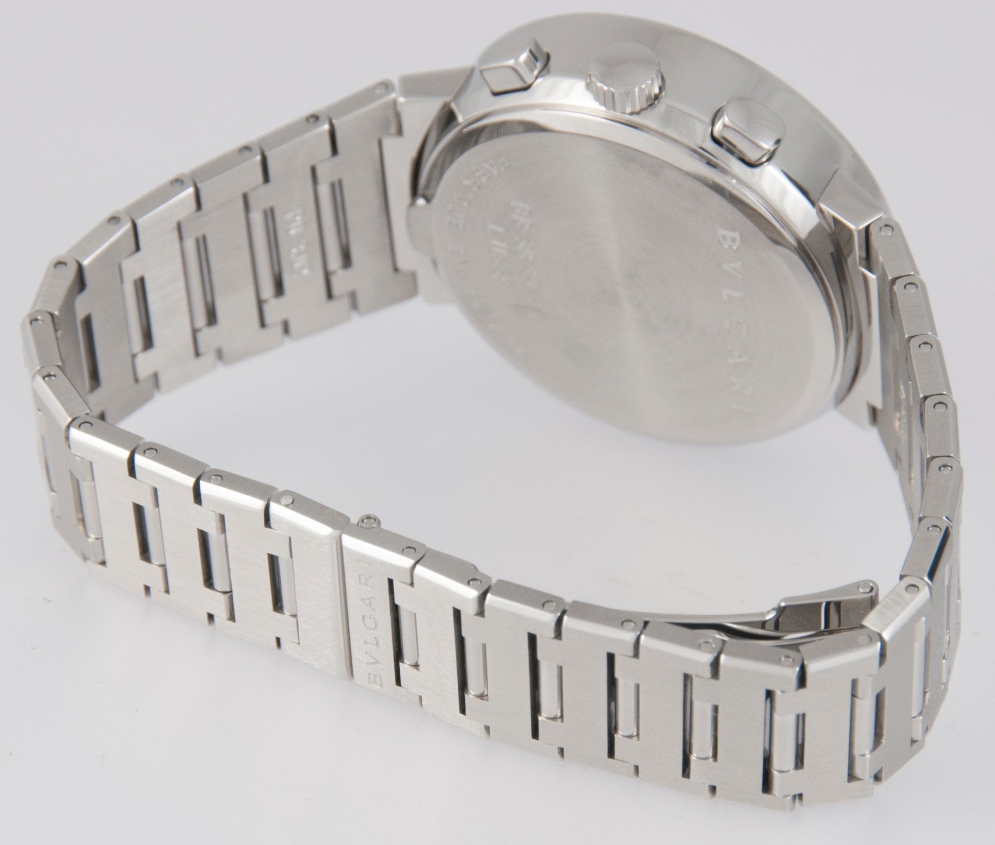 Bulgari Automatic Chronograph Steel Ref: BB 38 SS CH - Mayka Jewels