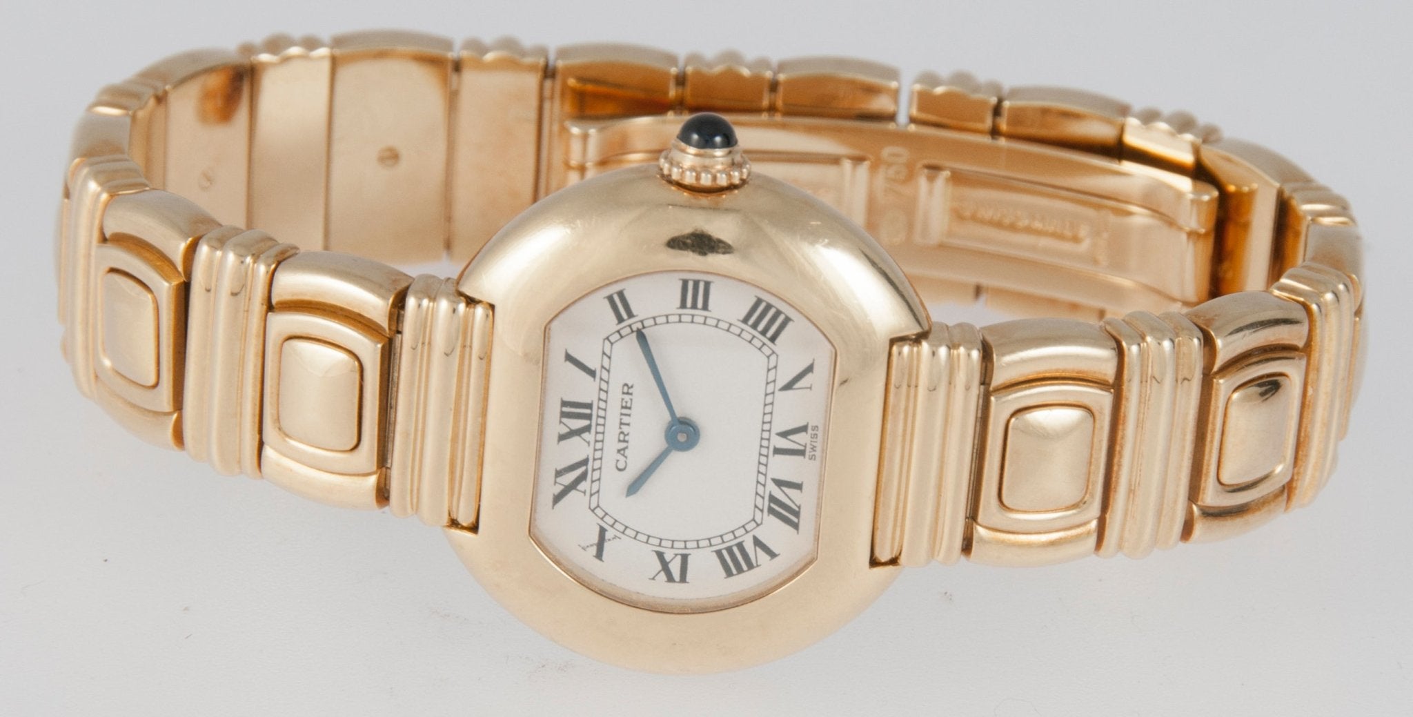 Cartier Ellipse Yellow Gold 18k Ref: 8660 - Mayka Jewels