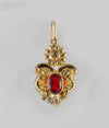 Colgante antiguo en oro amarillo 18k - Mayka Jewels