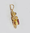 Colgante antiguo en oro amarillo 18k - Mayka Jewels