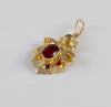Colgante antiguo en oro amarillo 18k - Mayka Jewels